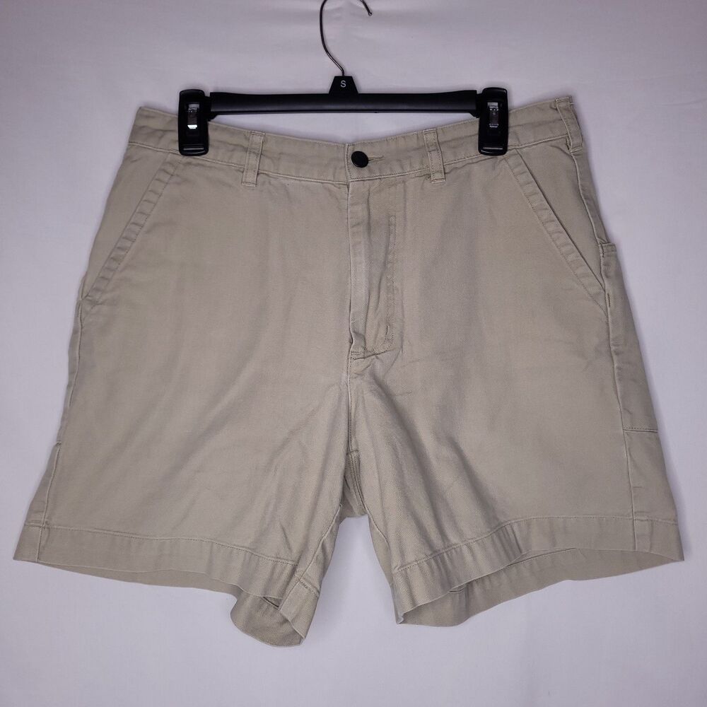 Patagonia Shorts Mens 33 Tan Organic Cotton Canvas Cargo